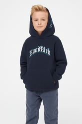 Hoodrich Juniors' Gothic Pullover Hoodie Ombre Blue - Smgarment's